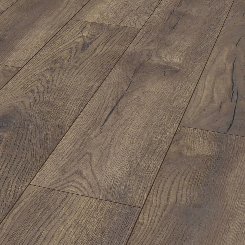 Laminaatti Kronotex Exquisit Plus 4766 Pettersson Oak Dark tummanruskea