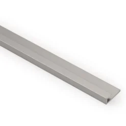 Laminaattilevyn päätylista Grip alumiini 650mm hopea