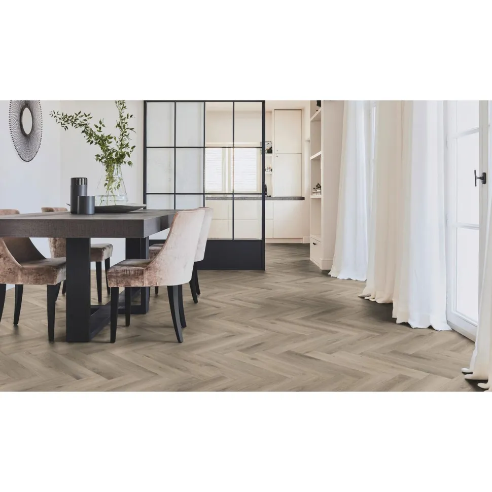 Laminaatti Tarkett Woodstock Herringbone Chester Oak Light