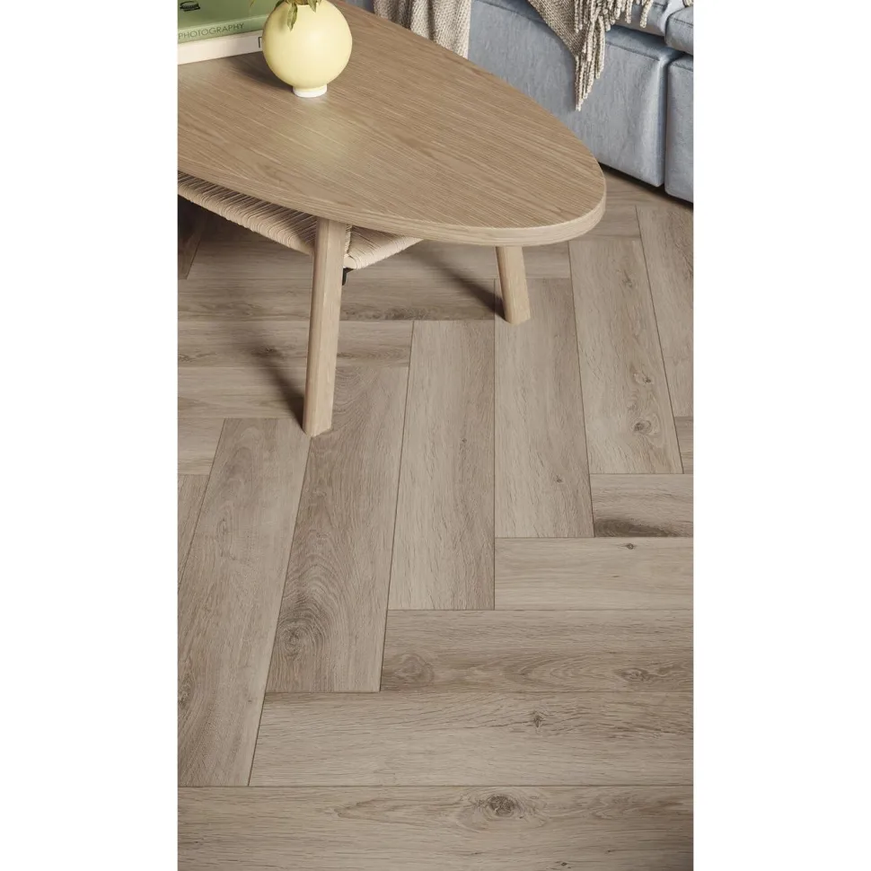 Laminaatti Tarkett Woodstock Herringbone Chester Oak Light