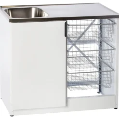 Lankakori Nimo 54032002 436x494x175 mm, musta