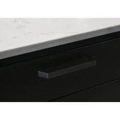 Lankavedin Beslag Design Frank 160mm musta
