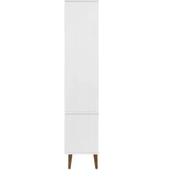 Lasikaappi Molde 90x35x175 cm mänty valkoinen
