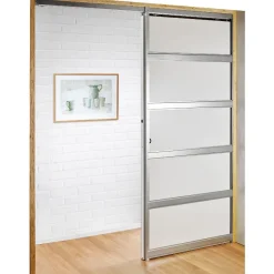 Lasiliukuovi seinän sisään Stella Pocket Door M9 hidastimella 925x2040mm