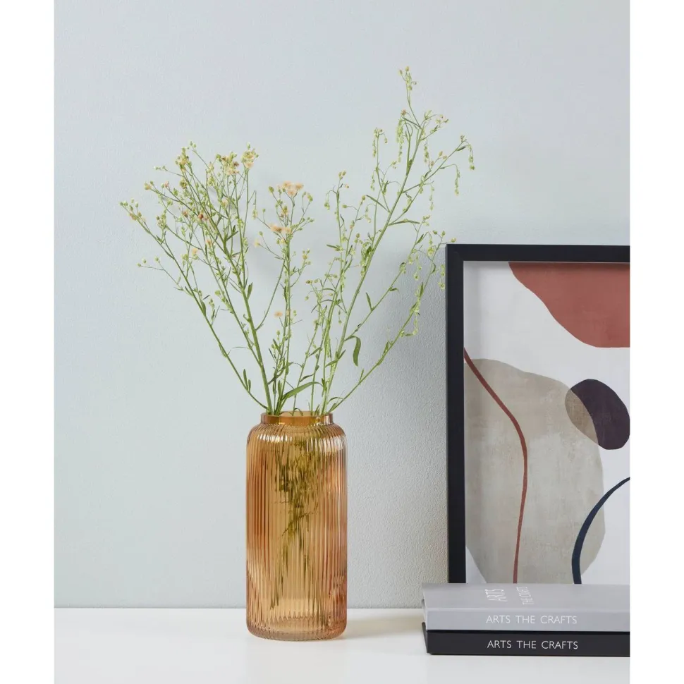 Lasimaljakko Eglo Living Ambalabe, 24cm, meripihka