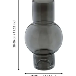 Lasimaljakko Eglo Living Ampitabe, 28 cm