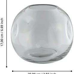 Lasimaljakko Eglo Living Marosava, 20cm, kirkas
