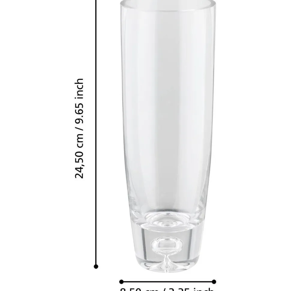 Lasimaljakko Eglo Living Sandraka, 24.5cm, kirkas