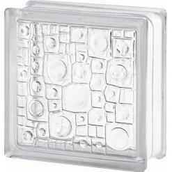Lasitiili Vitrablok Sponge 1908/O väritön