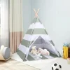 Lasten tiipiiteltta+laukku peachskin 120x120x150cm