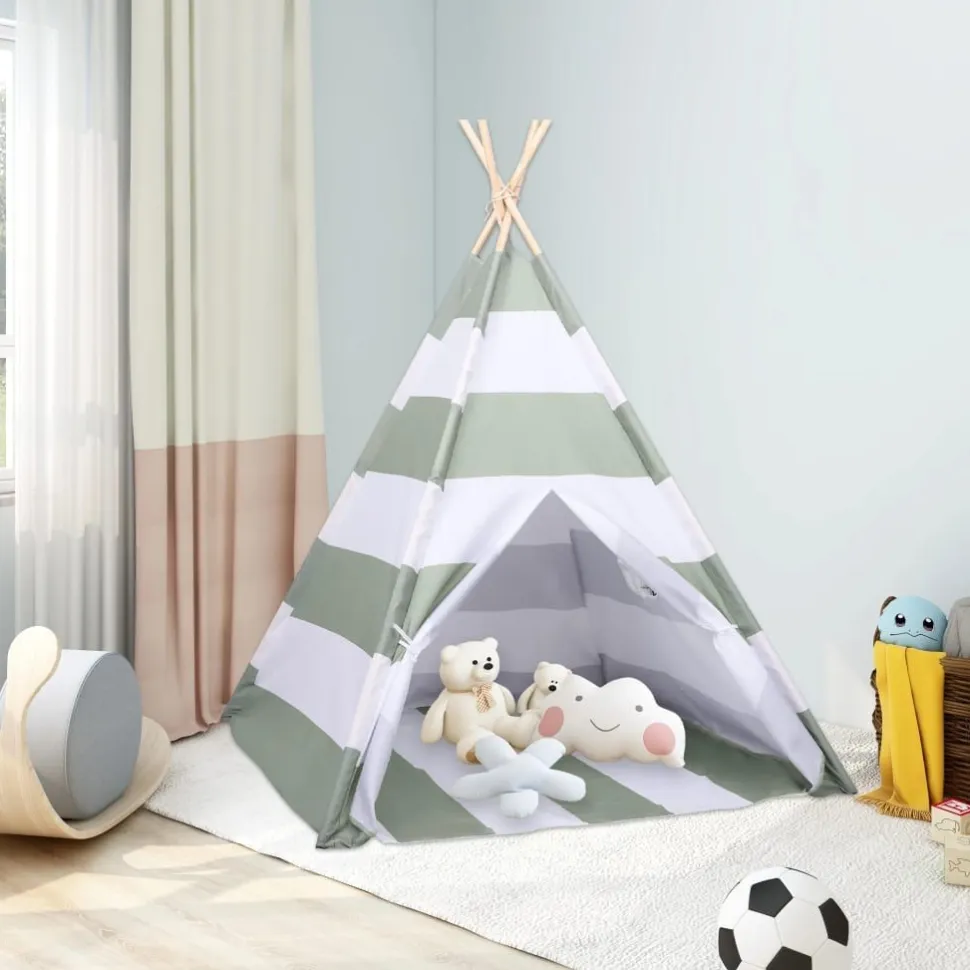Lasten tiipiiteltta+laukku peachskin 120x120x150cm