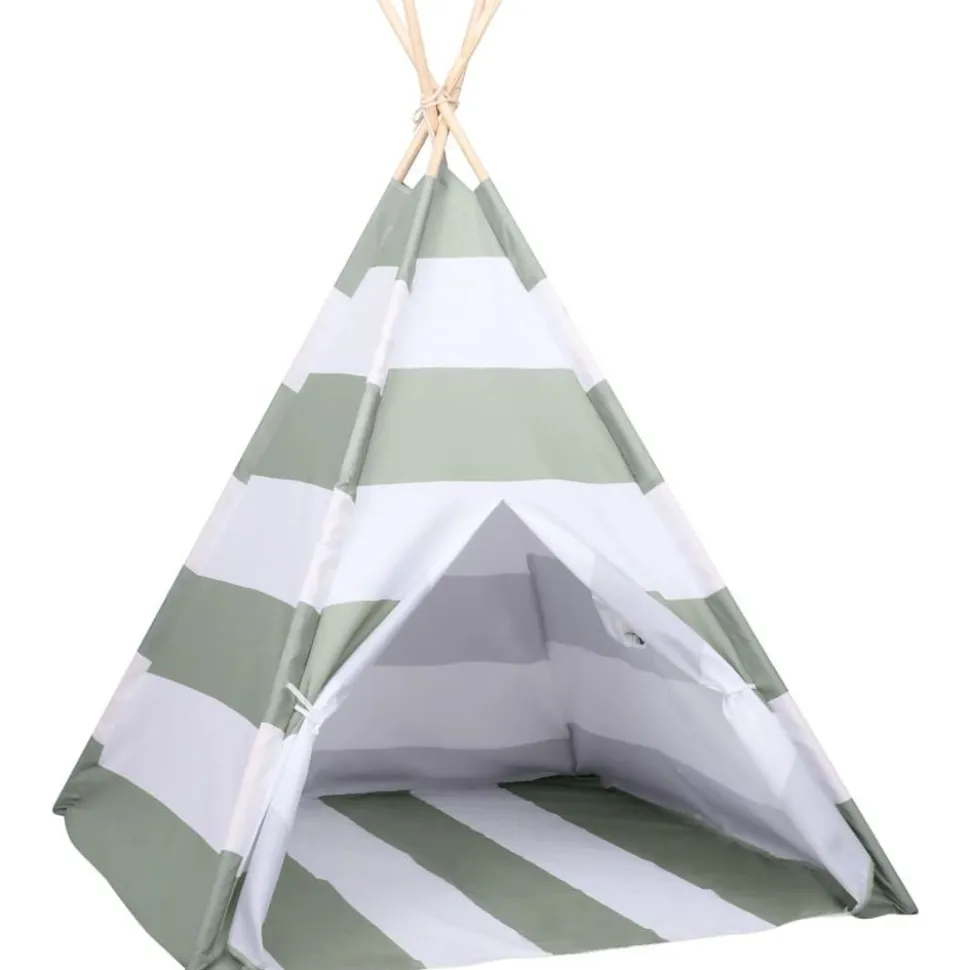 Lasten tiipiiteltta+laukku peachskin 120x120x150cm