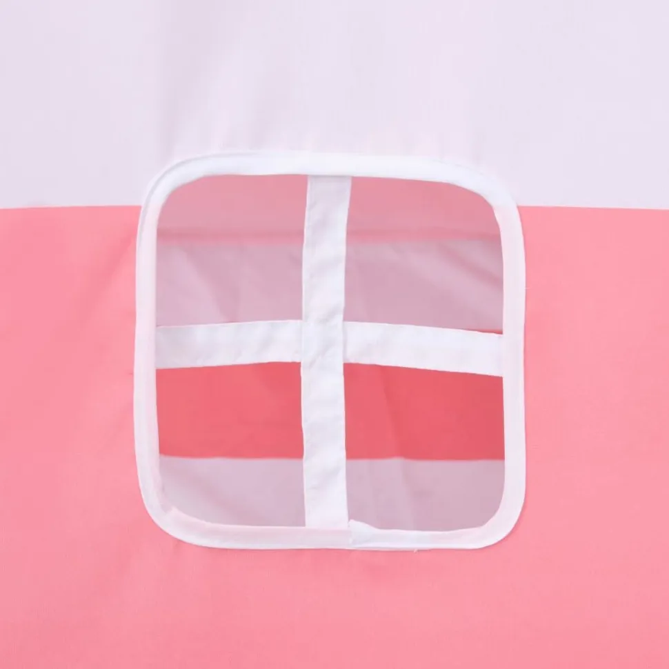 Lasten tiipiiteltta+laukku peachskin 120x120x150cm
