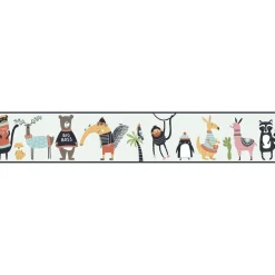Lastenhuoneen boordi Kids Walls 45876, vinyylipinta, 0.18x5m, monivärinen