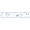 Lastenhuoneen boordi Kids Walls 45849, vinyylipinta, 0.18x5m, avaruus, sininen