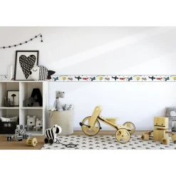 Lastenhuoneen boordi Kids Walls 45820, vinyylipinta, 0.18x5m, monivärinen