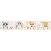 Lastenhuoneen boordi Kids Walls 45889, vinyylipinta, 0.18x5m, vaaleanpunainen