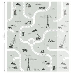Lastenhuoneen tapetti Esta Forest Friends 159058, jatkettava, 2m x 2.79m
