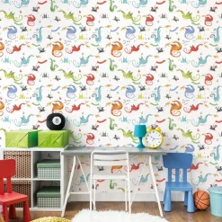 Lastenhuoneen tapetti Galerie Tiny Tots 2 G78368-69, sudenkorento