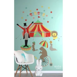 Lastenhuoneen tapetti PhotowallXL Circus 158703 1860x2790 mm