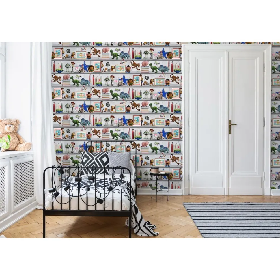 Lastenhuoneen tapetti Sandudd Toy Story Play Date 108017, Disney, monivärinen