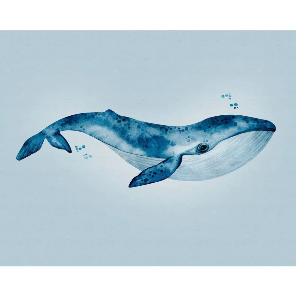 Lastenhuoneen tapetti A.S. Creation THE WALL 38300-1, 371x280cm, sininen