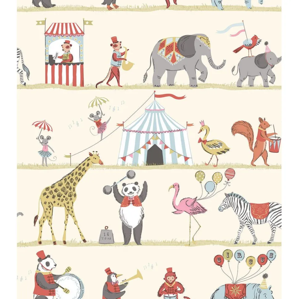 Lastenhuoneen tapetti Galerie Just 4 Kids II G56547, apina, vaaleanbeige