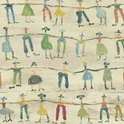 Lastenhuoneen tapetti Mindthegap Little People, 1.56x3m