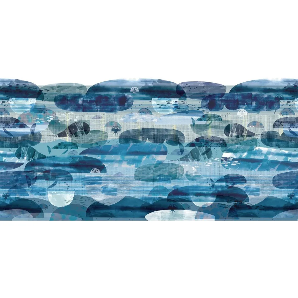 Lastenhuoneen tapetti Rebel Walls Caterpillar Dreams, non-woven, mittatilaus
