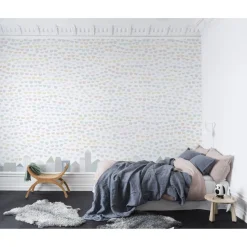 Lastenhuoneen tapetti Rebel Walls Elephant Tears Pastel, non-woven, mittatilaus