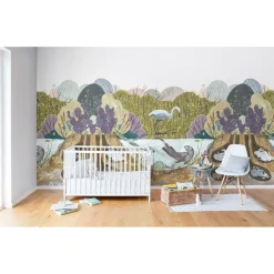 Lastenhuoneen tapetti Rebel Walls Wild Willows, non-woven, mittatilaus