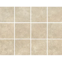 Lattialaatta Bien Arcides Latte, himmeä, beige, 10x10cm