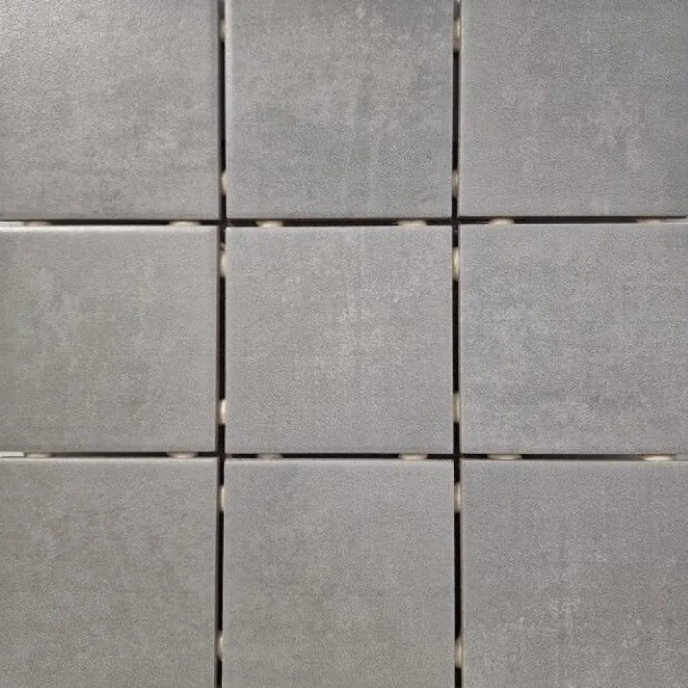 Lattialaatta Kymppi-Lattiat Light Grey, 10x10cm, keskiharmaa, arkki