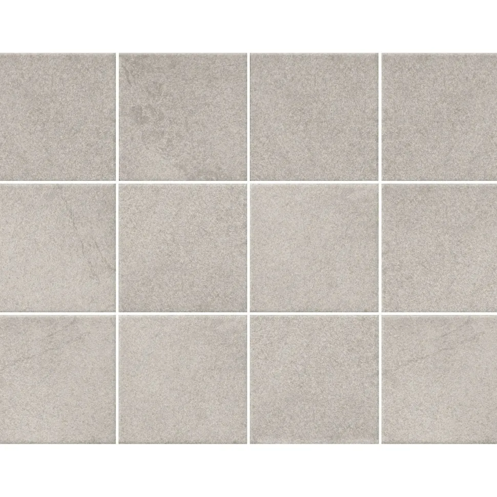 Lattialaatta Pukkila Landstone Grey kuvioitu himmeä sileä 97x97mm