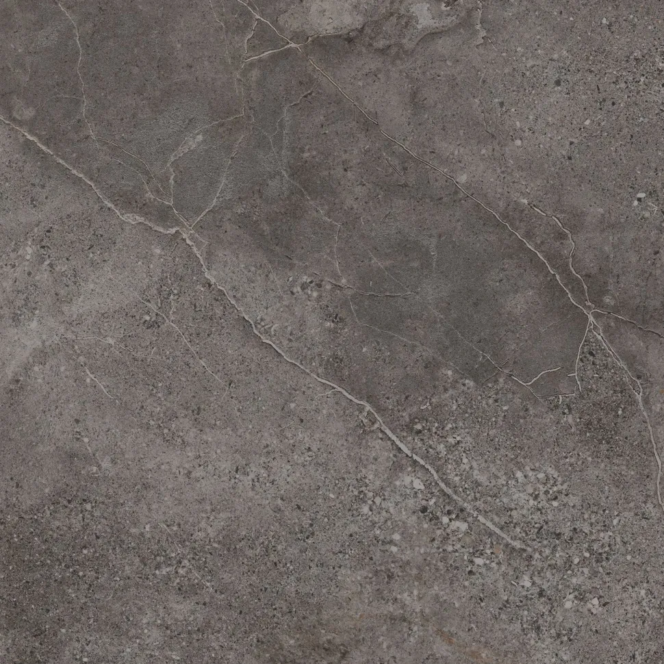 Lattialaatta Pukkila Stone Age Anthracite, 59.2x59.2cm, matta
