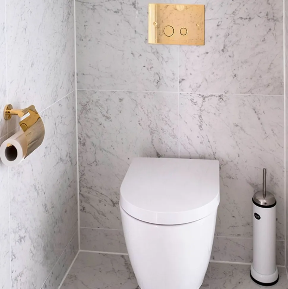 Lattialaatta Arredo Bianco Carrara C 30.5x61cm, himmeä, valkoinen