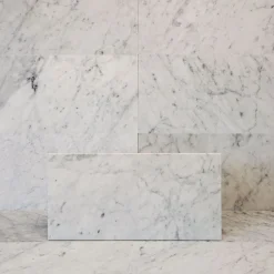Lattialaatta Arredo Bianco Carrara C 30.5x61cm, himmeä, valkoinen