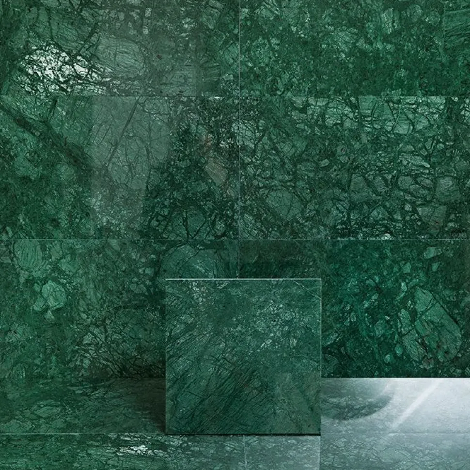 Lattialaatta Arredo Verde Guatemala 30.5x30.5cm, kiillotettu, vihreä