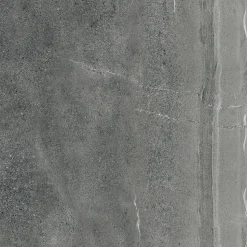 Lattialaatta Coem Brit Stone Dark 15x15cm, matta, rektifioitu, harmaa