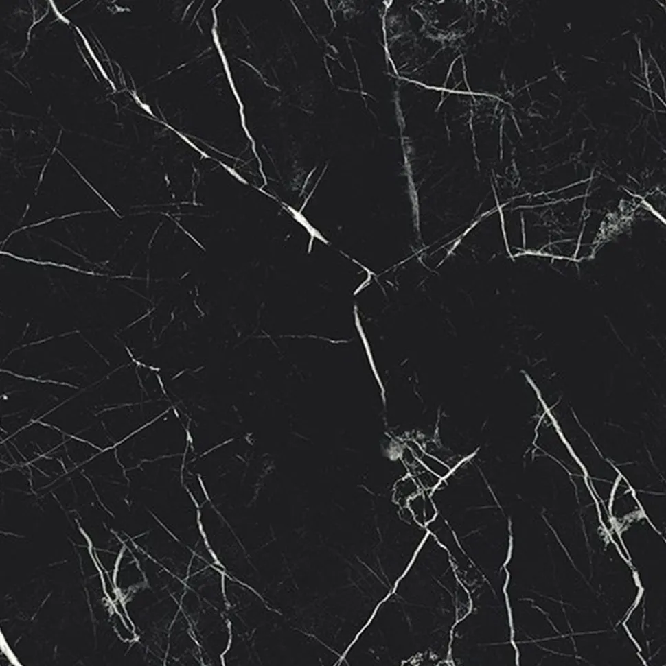Lattialaatta Fioranese Marmorea Port Laurent Effect 30x60cm, matta, musta
