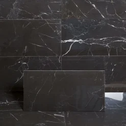 Lattialaatta Keope Elements Lux Port Laurent 30x60cm, musta