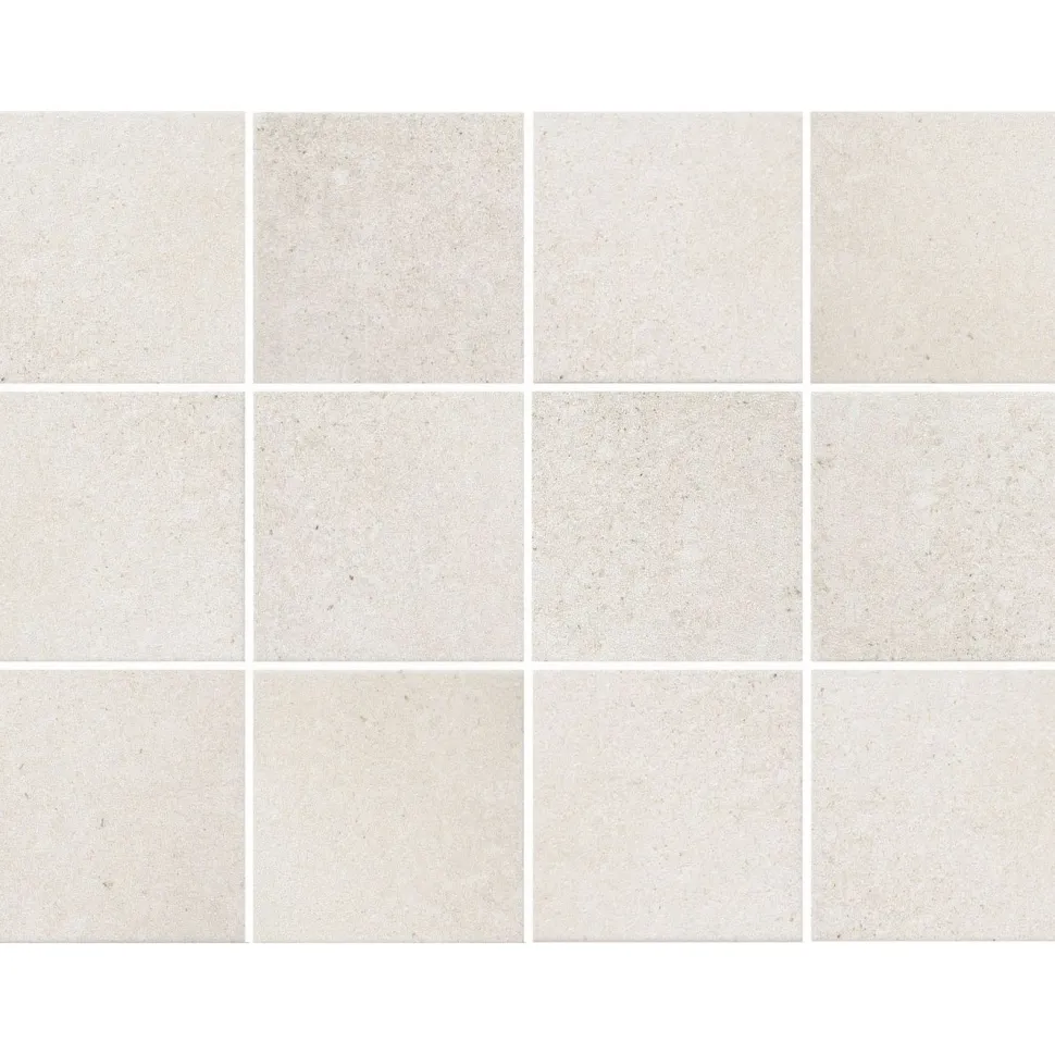 Lattialaatta Pukkila Europe White himmeä sileä 97x97mm