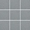 Lattialaatta Pukkila Natura Granite Blue himmeä sileä 96x96 mm lasikuituverkossa