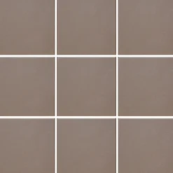 Lattialaatta Pukkila Natura Ruskea himmeä sileä 96x96 mm lasikuituverkossa