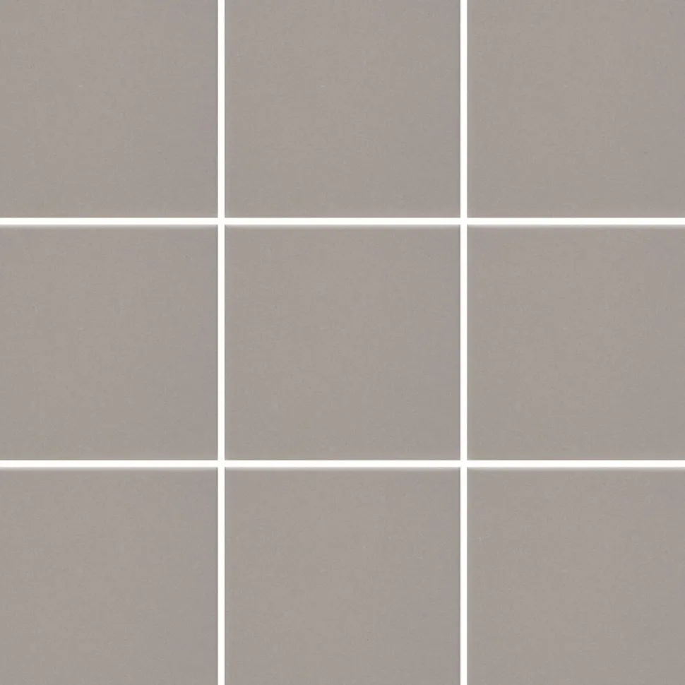 Lattialaatta Pukkila Natura Vaaleanharmaa himmeä sileä 96x96 mm lasikuituverkossa