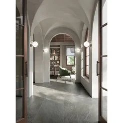 Lattialaatta Pukkila Quartziti, 30x60cm, lasitettu porcelanato, matta, rektifioitu, 04 Black