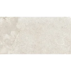 Lattialaatta Pukkila Stone Age White, 29.5x59.2cm, matta, tasapintainen