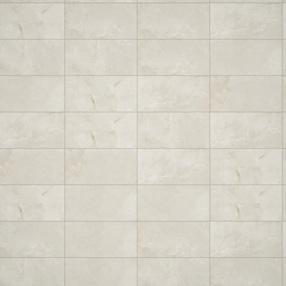Lattialaatta Pukkila Stone Age White, 29.5x59.2cm, matta, tasapintainen