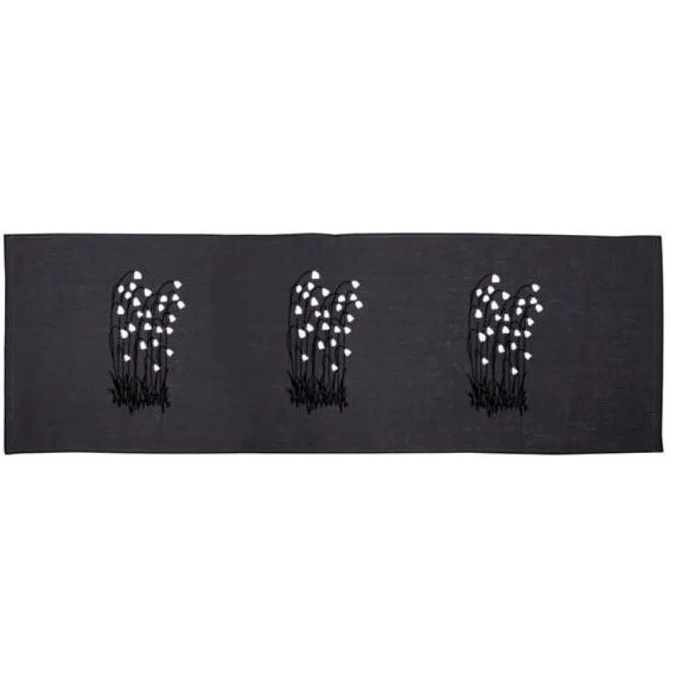 Laudeliina Pikkupuoti Suovilla Pellava 45x145 cm harmaa