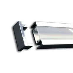 LED-boordilistan päätypala Euroshrink F-301A, alumiini, eri värejä